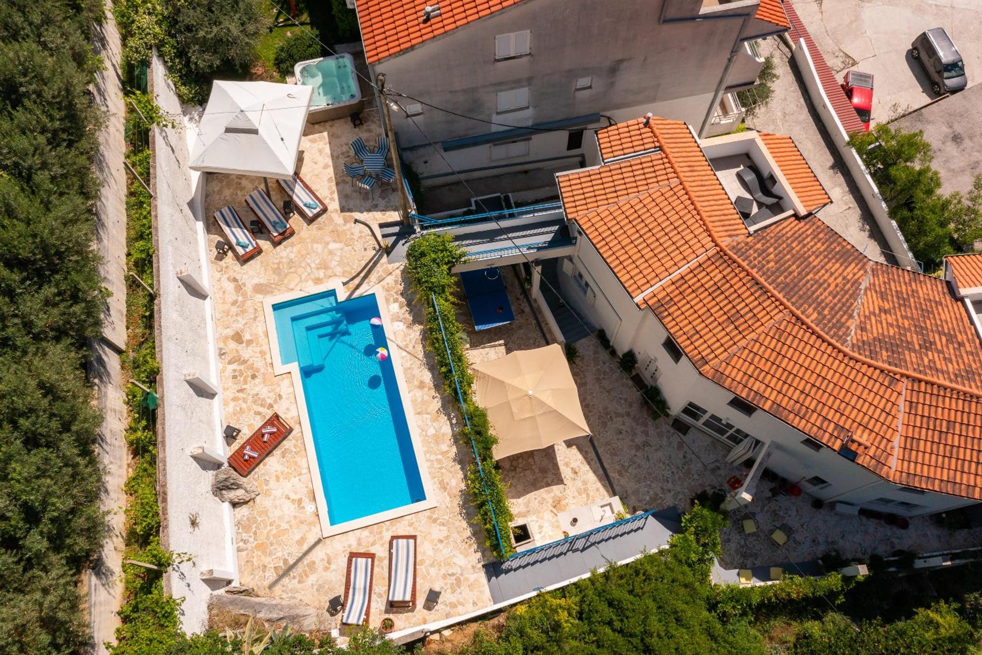 Caleta Seaview Suites II - Pool & Jacuzzi Lokva Rogoznica Exteriör bild