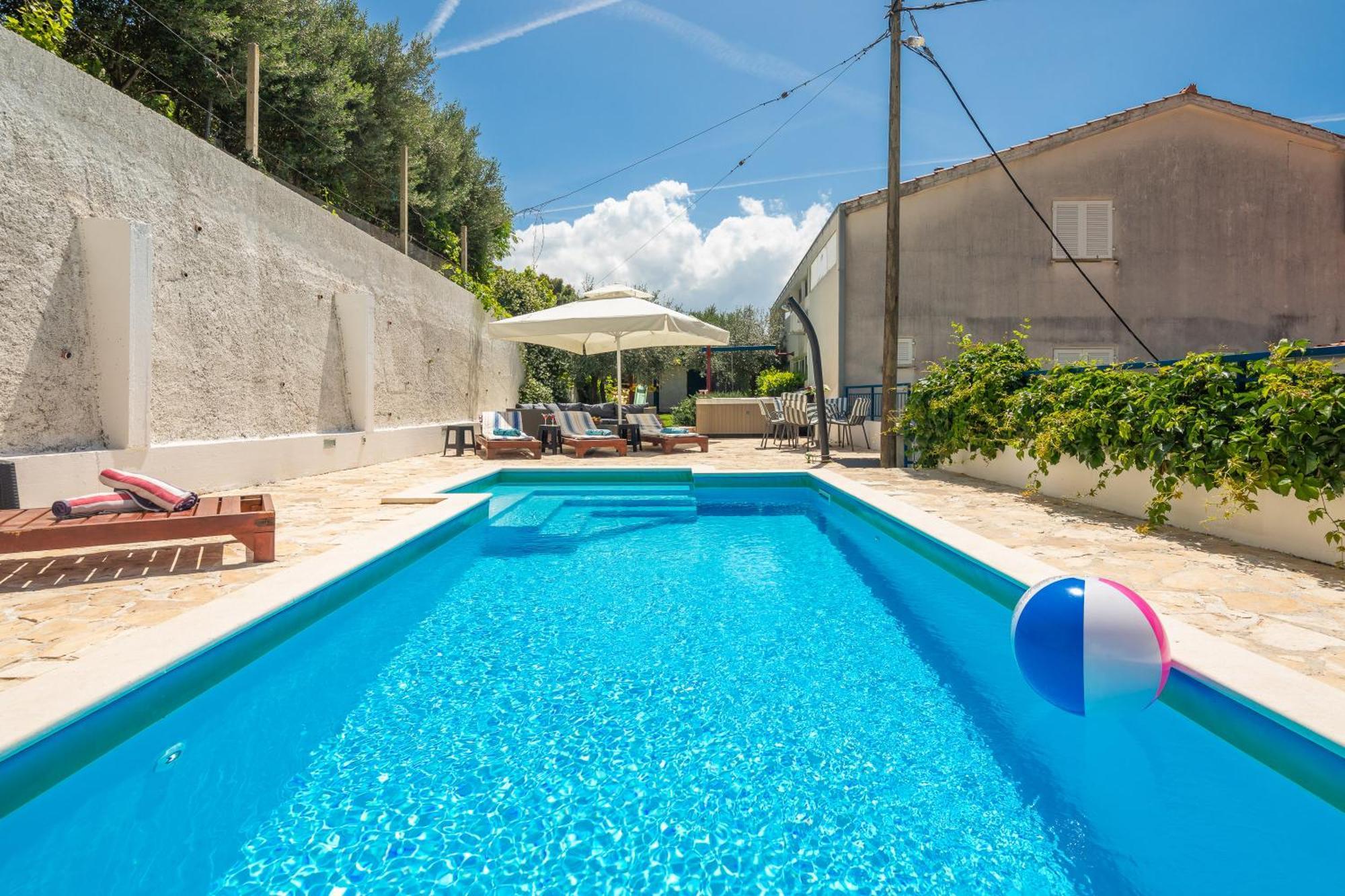 Caleta Seaview Suites II - Pool & Jacuzzi Lokva Rogoznica Exteriör bild