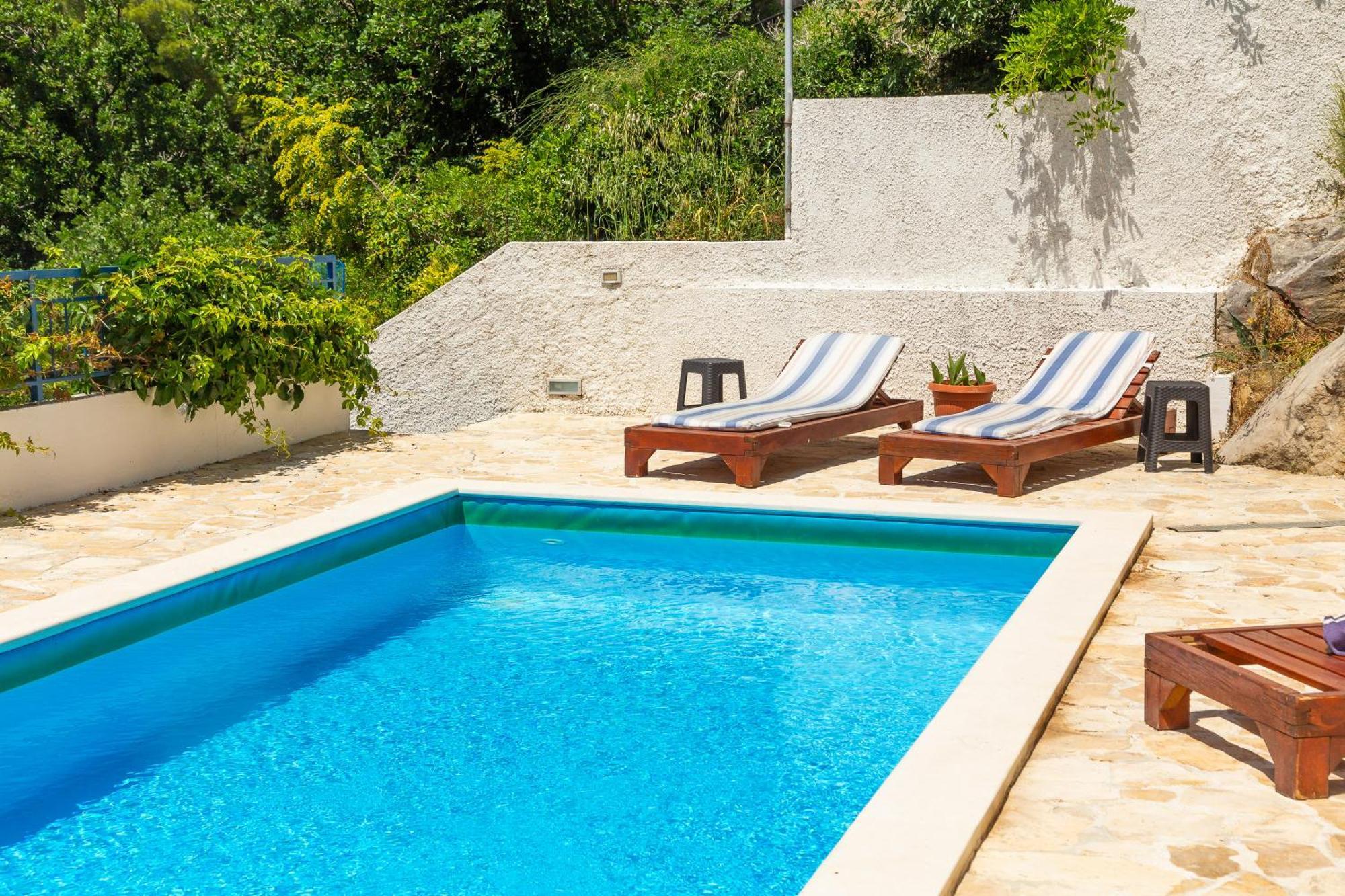 Caleta Seaview Suites II - Pool & Jacuzzi Lokva Rogoznica Exteriör bild
