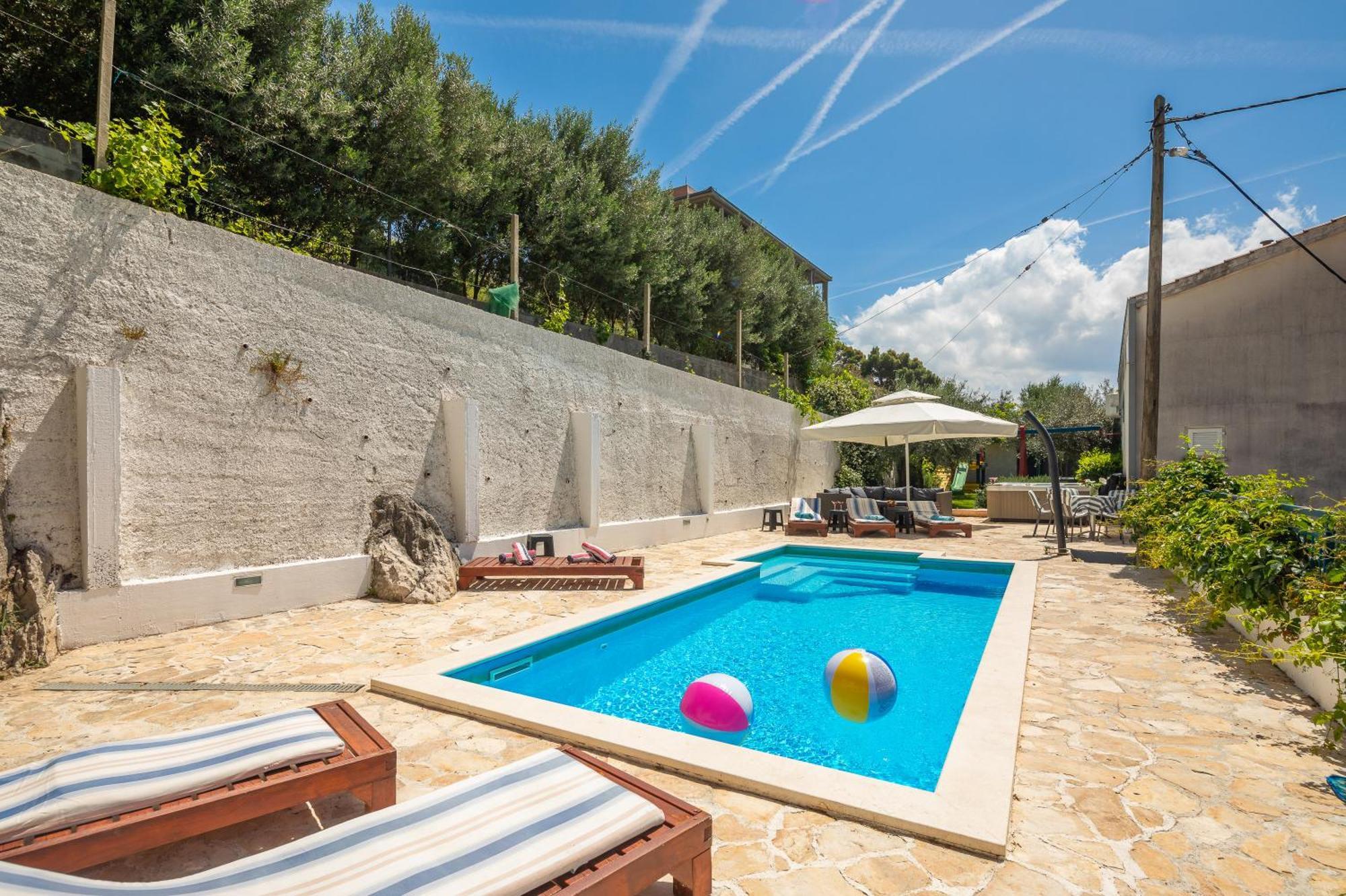 Caleta Seaview Suites II - Pool & Jacuzzi Lokva Rogoznica Exteriör bild